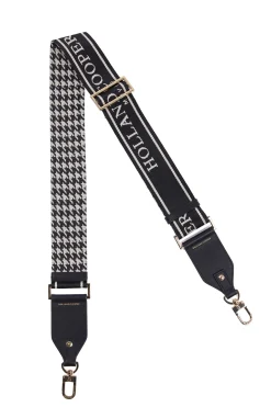 Holland Cooper The Perfect Gesture|Gifts For Her-Abbot Bag Strap Ecru Houndstooth