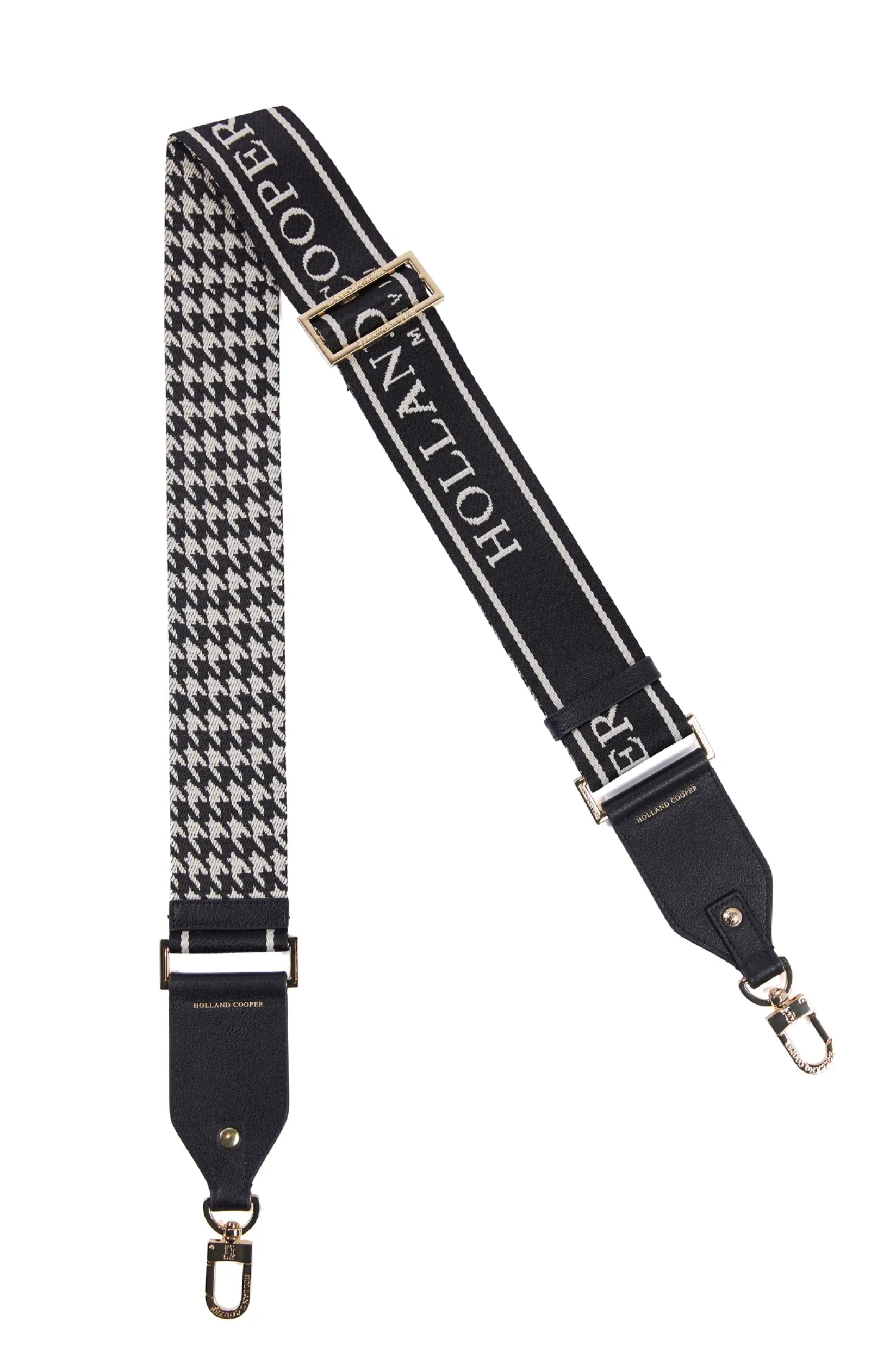 Holland Cooper The Perfect Gesture|Gifts For Her-Abbot Bag Strap Ecru Houndstooth