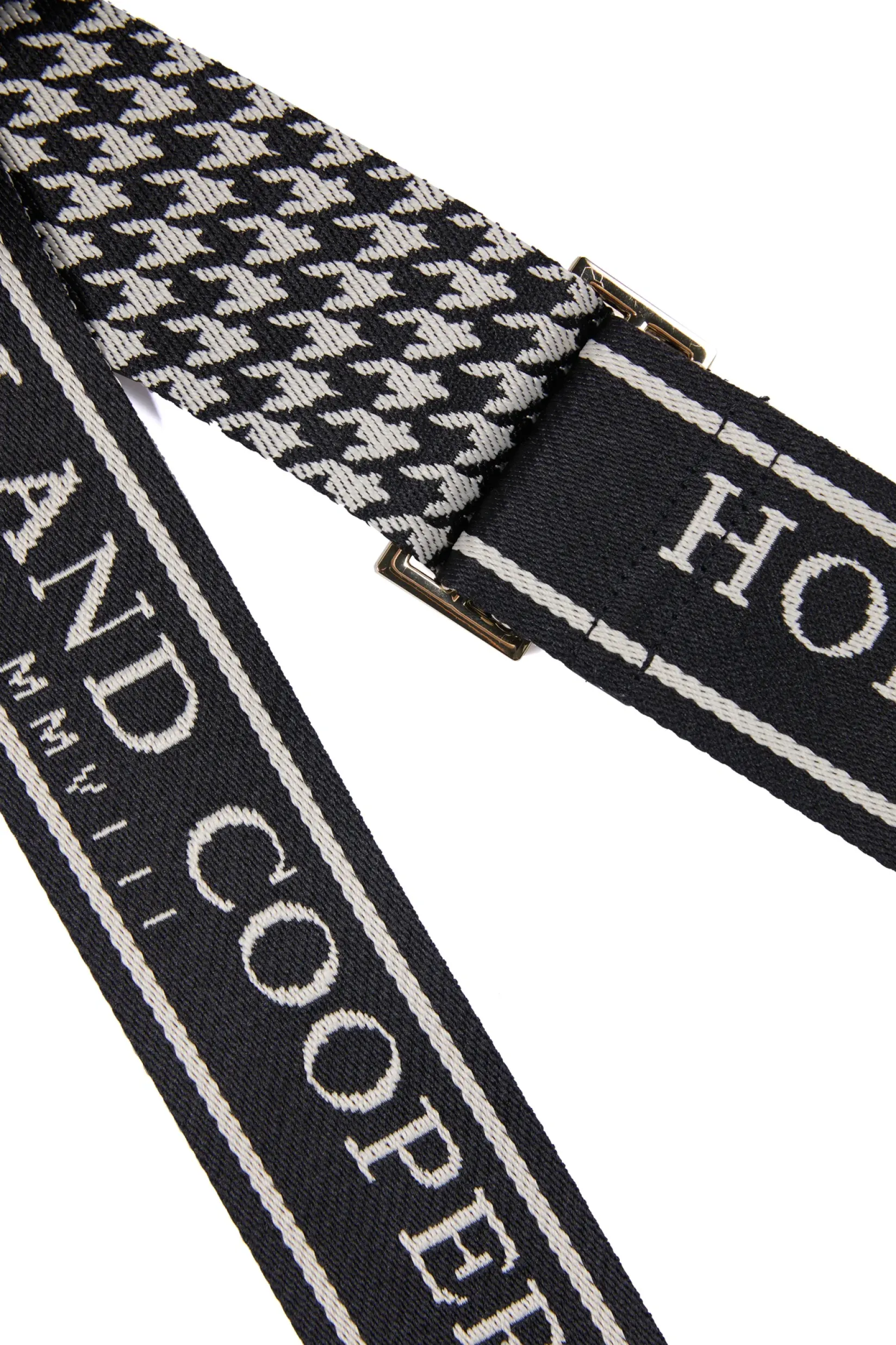 Holland Cooper The Perfect Gesture|Gifts For Her-Abbot Bag Strap Ecru Houndstooth
