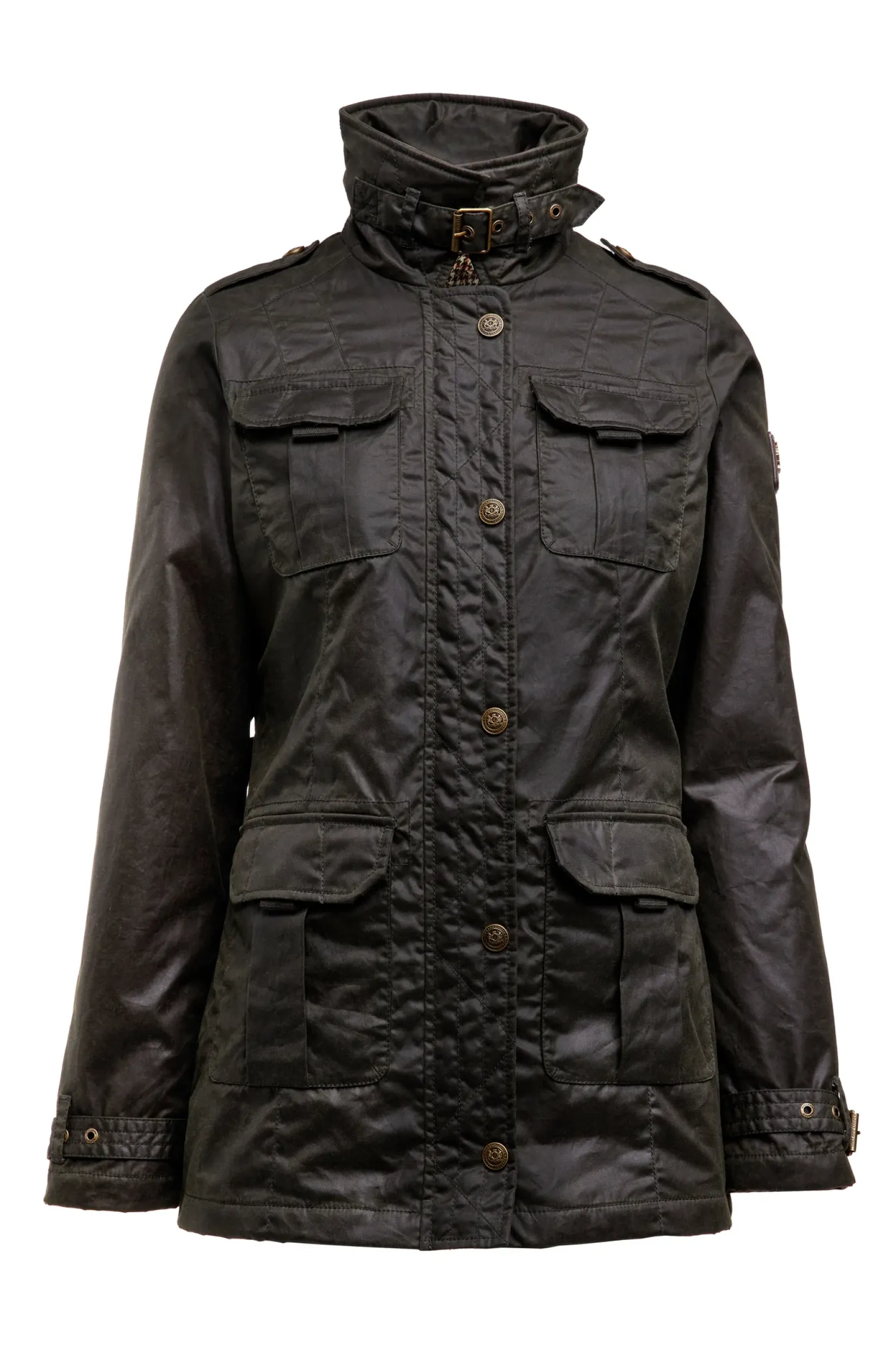 Holland Cooper Jackets|Country Collection-Alma Wax Artillery Jacket