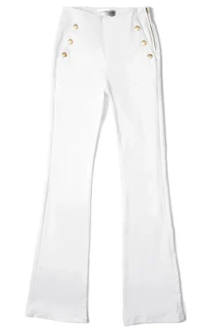 Holland Cooper Jeans-Amoria Flared Jean White