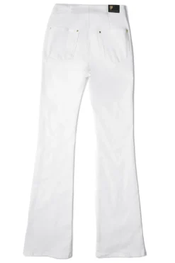 Holland Cooper Jeans-Amoria Flared Jean White