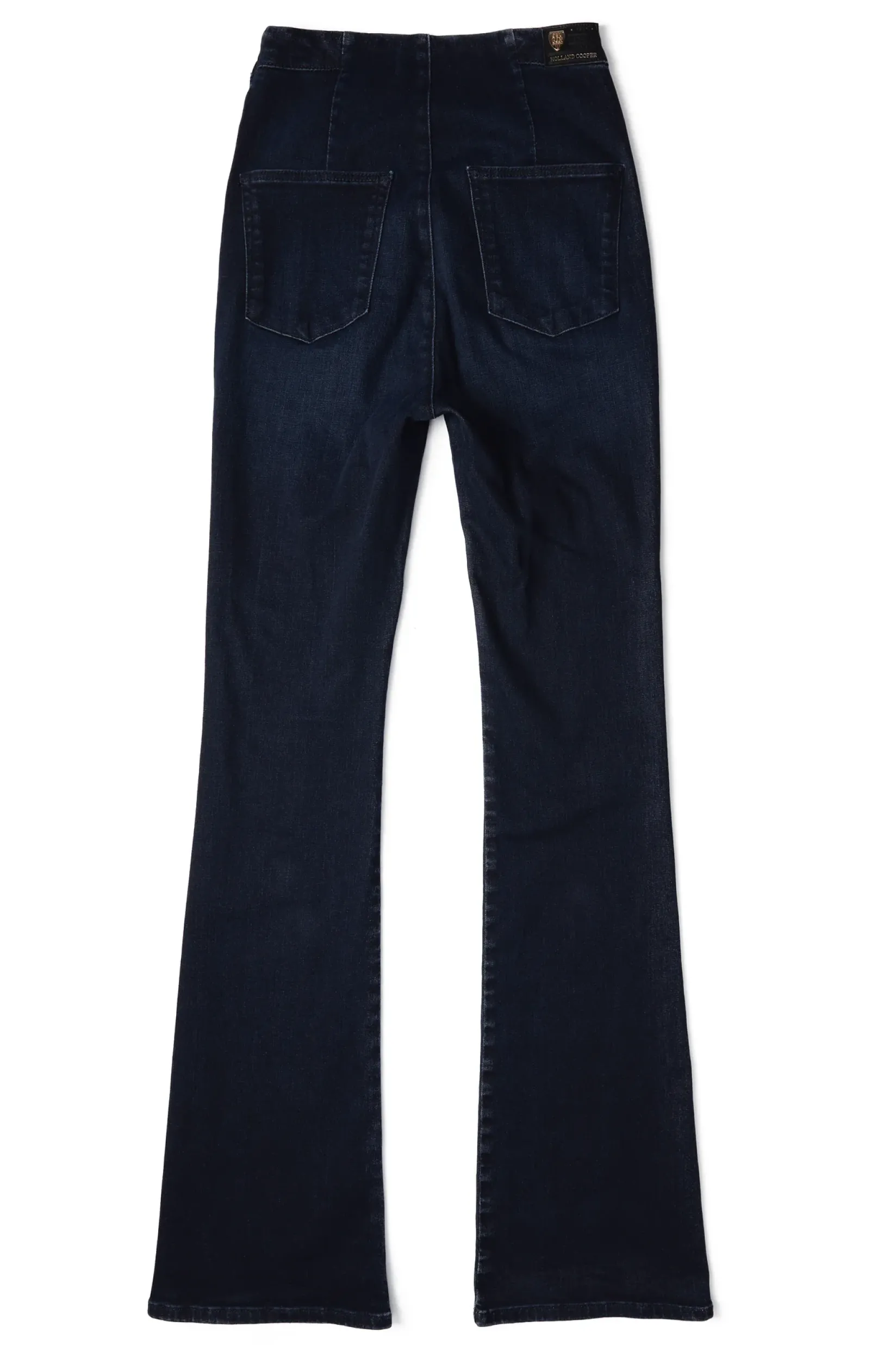 Holland Cooper Jeans|Wardrobe Staples-Amoria Flared Jean Deep Indigo