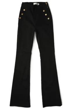 Holland Cooper Jeans|Wardrobe Staples-Amoria Flared Jean Black