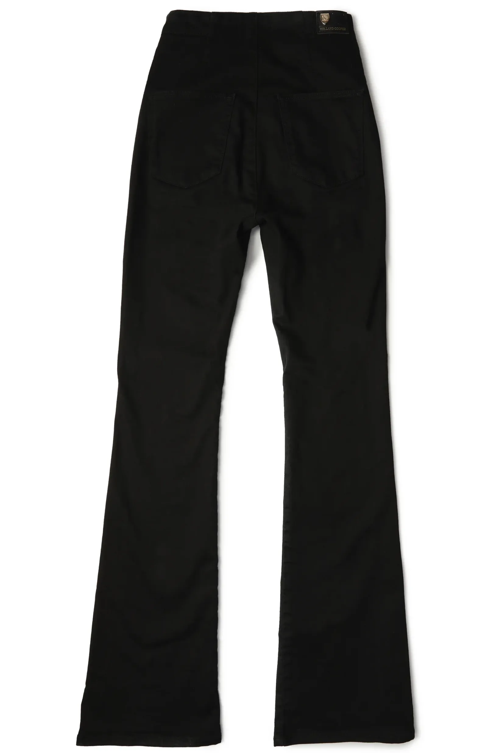 Holland Cooper Jeans|Wardrobe Staples-Amoria Flared Jean Black