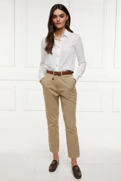 Holland Cooper Trousers-Arnesby Chino Stone
