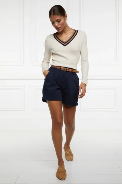 Holland Cooper Shorts|Shop By Product-Arnesby Chino Short Ink Navy