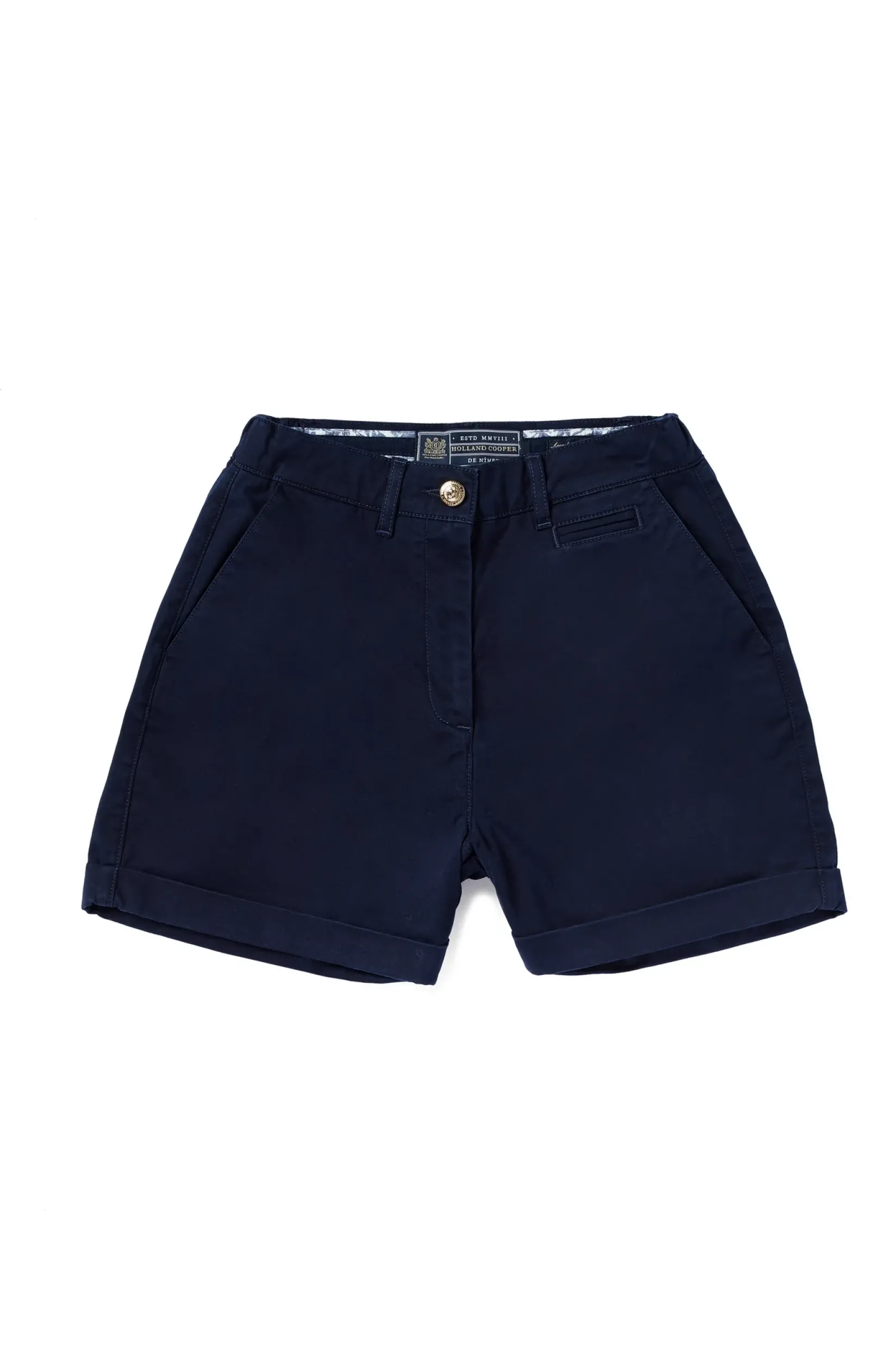 Holland Cooper Shorts|Shop By Product-Arnesby Chino Short Ink Navy