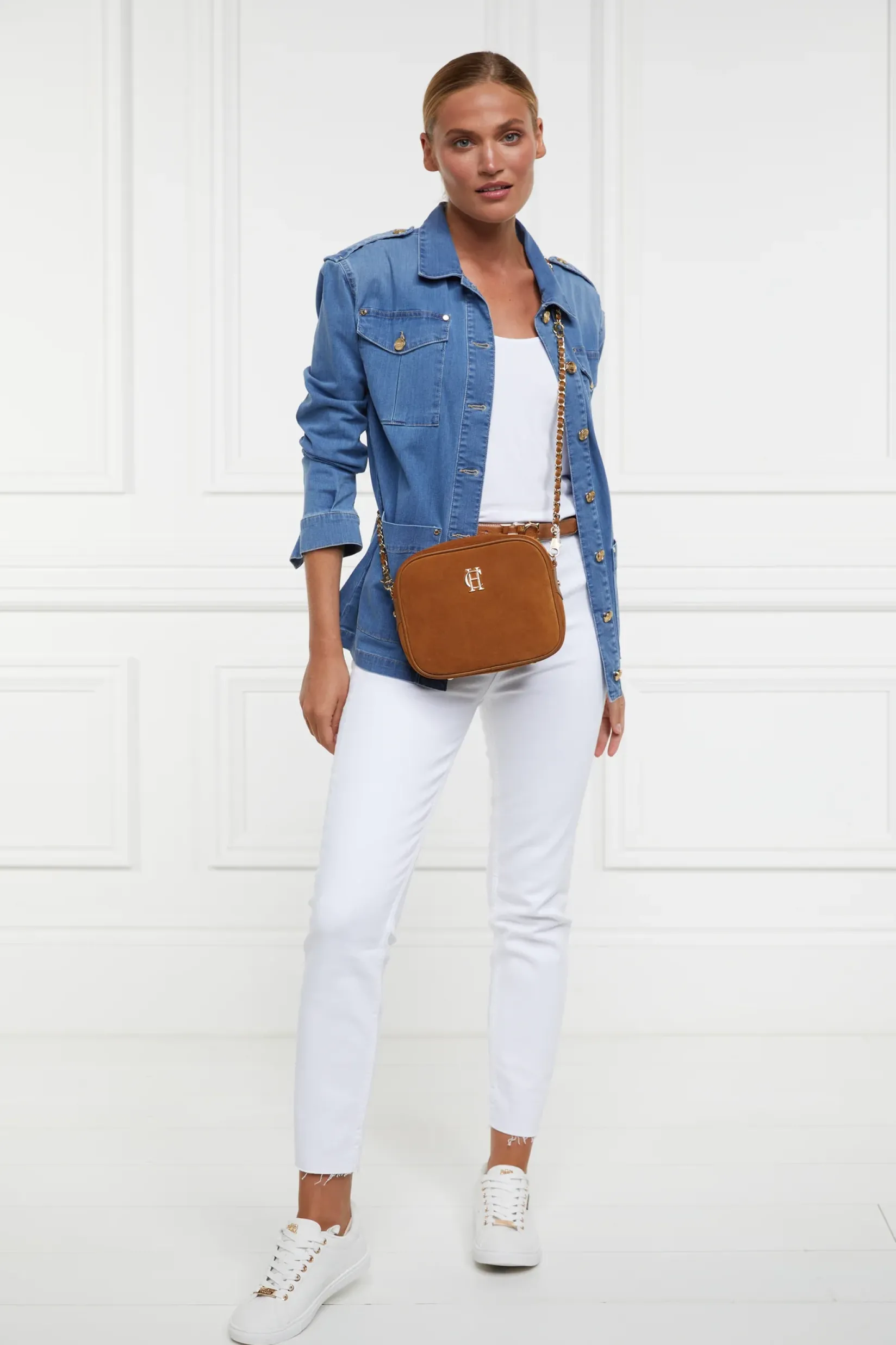 Holland Cooper Jackets|Seasonal Inspiration-Artillery Jacket Denim