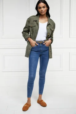 Holland Cooper Jackets-Artillery Jacket Hunter Green