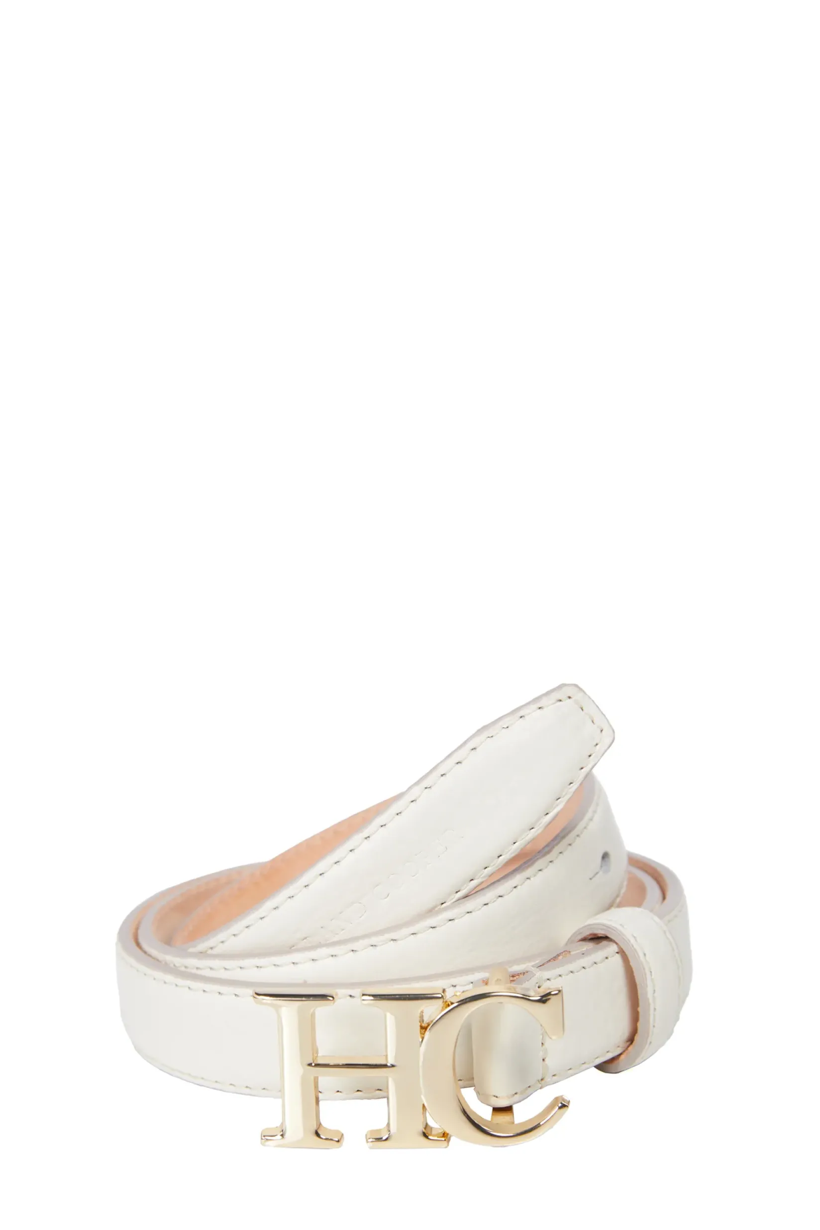 Holland Cooper Gifts For Her|Belts-Atelier Ultra Slim Belt Off White