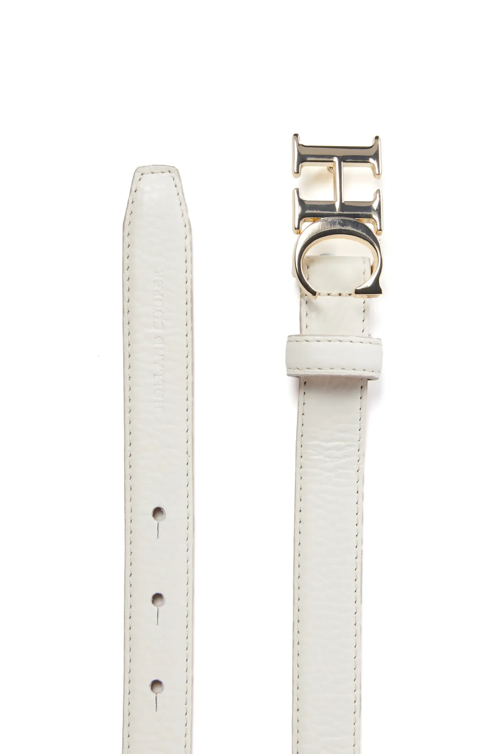 Holland Cooper Gifts For Her|Belts-Atelier Ultra Slim Belt Off White