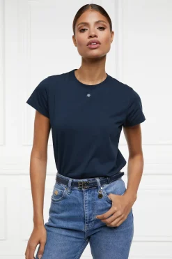 Holland Cooper The Perfect Gesture|Accessories-Atelier Ultra Slim Belt Navy