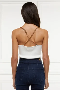 Holland Cooper Tops-Aurora Cami Top Natural
