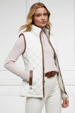 Holland Cooper Knitwear|Seasonal Inspiration-Ava Half Zip Knit Soft Pink