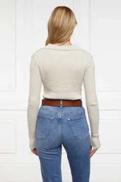 Holland Cooper Knitwear|Shop By Product-Ava Knit Almond