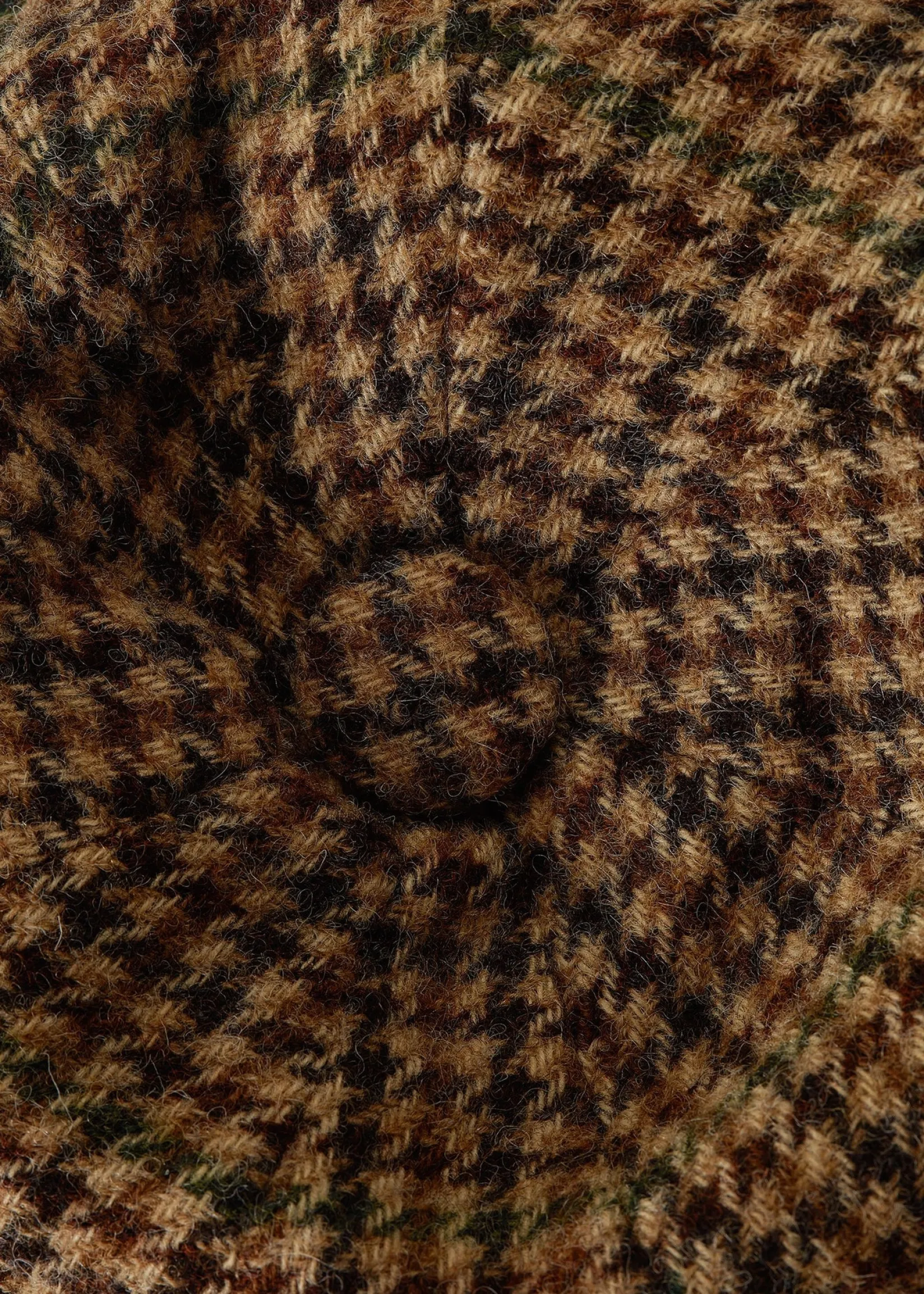 Holland Cooper Gifts For Him|Baker Boys-Baker Boy Cap Hailes Green Tweed