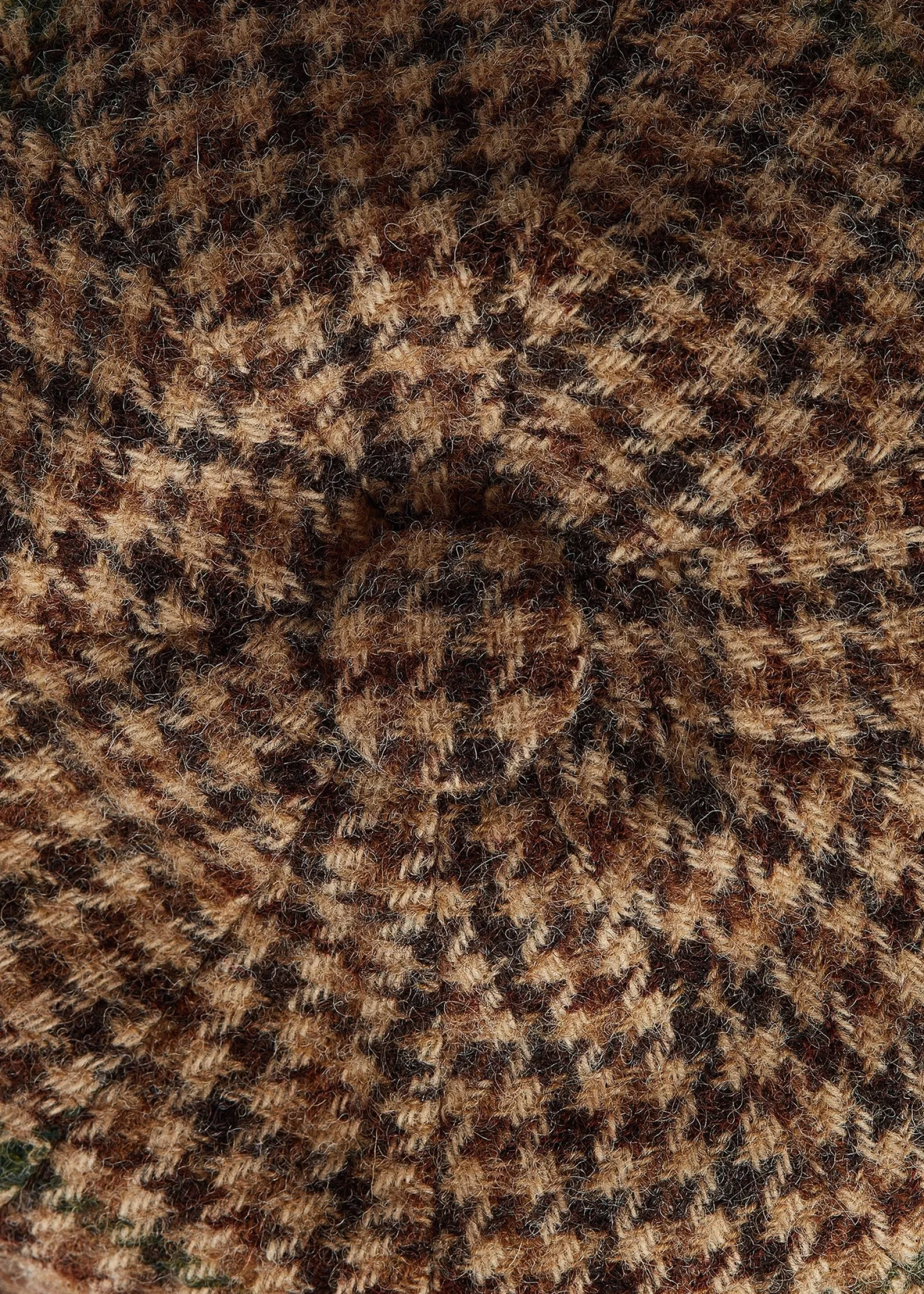 Holland Cooper Gifts For Him|Baker Boys-Baker Boy Cap Hailes Green Tweed
