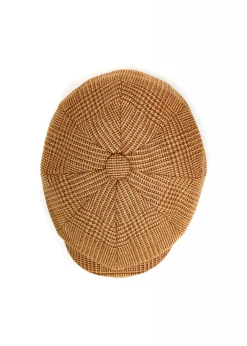 Holland Cooper Gifts For Him|Baker Boys-Baker Boy Cap Tawny