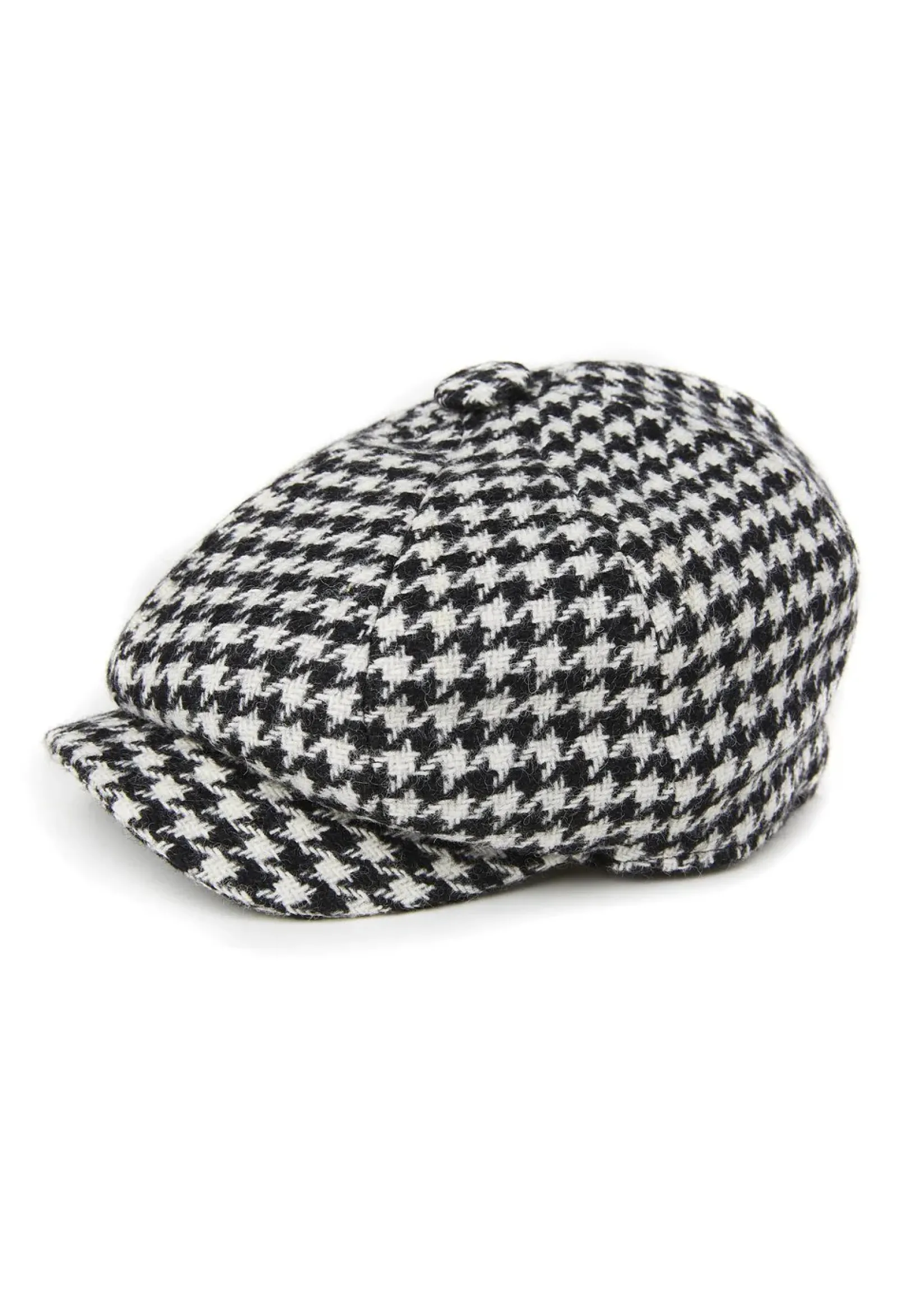 Holland Cooper Gifts For Him|Accessories-Baker Boy Cap Houndstooth