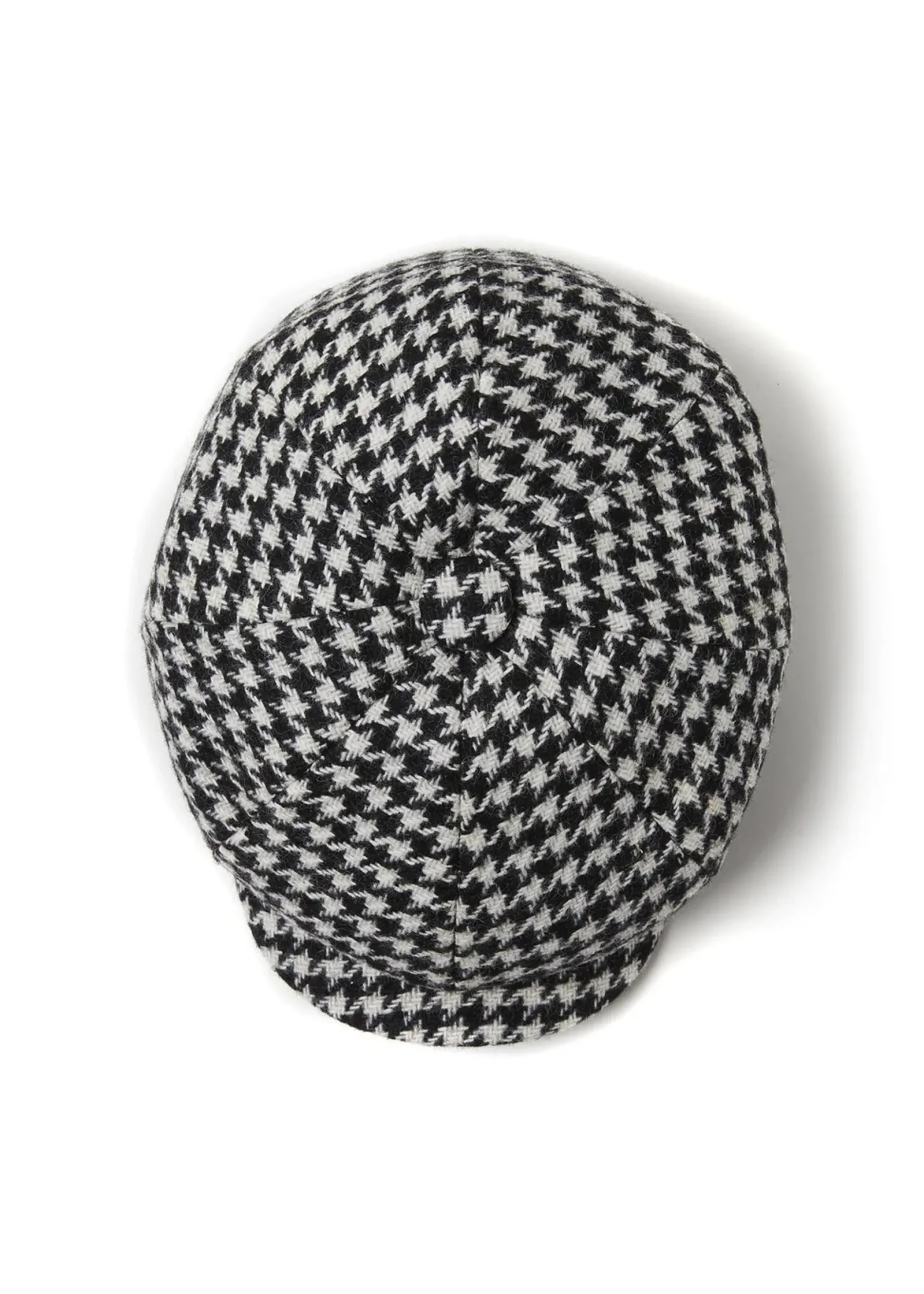 Holland Cooper Gifts For Him|Accessories-Baker Boy Cap Houndstooth