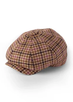 Holland Cooper In Stock Tailoring-Baker Boy Cap Sudeley Pink