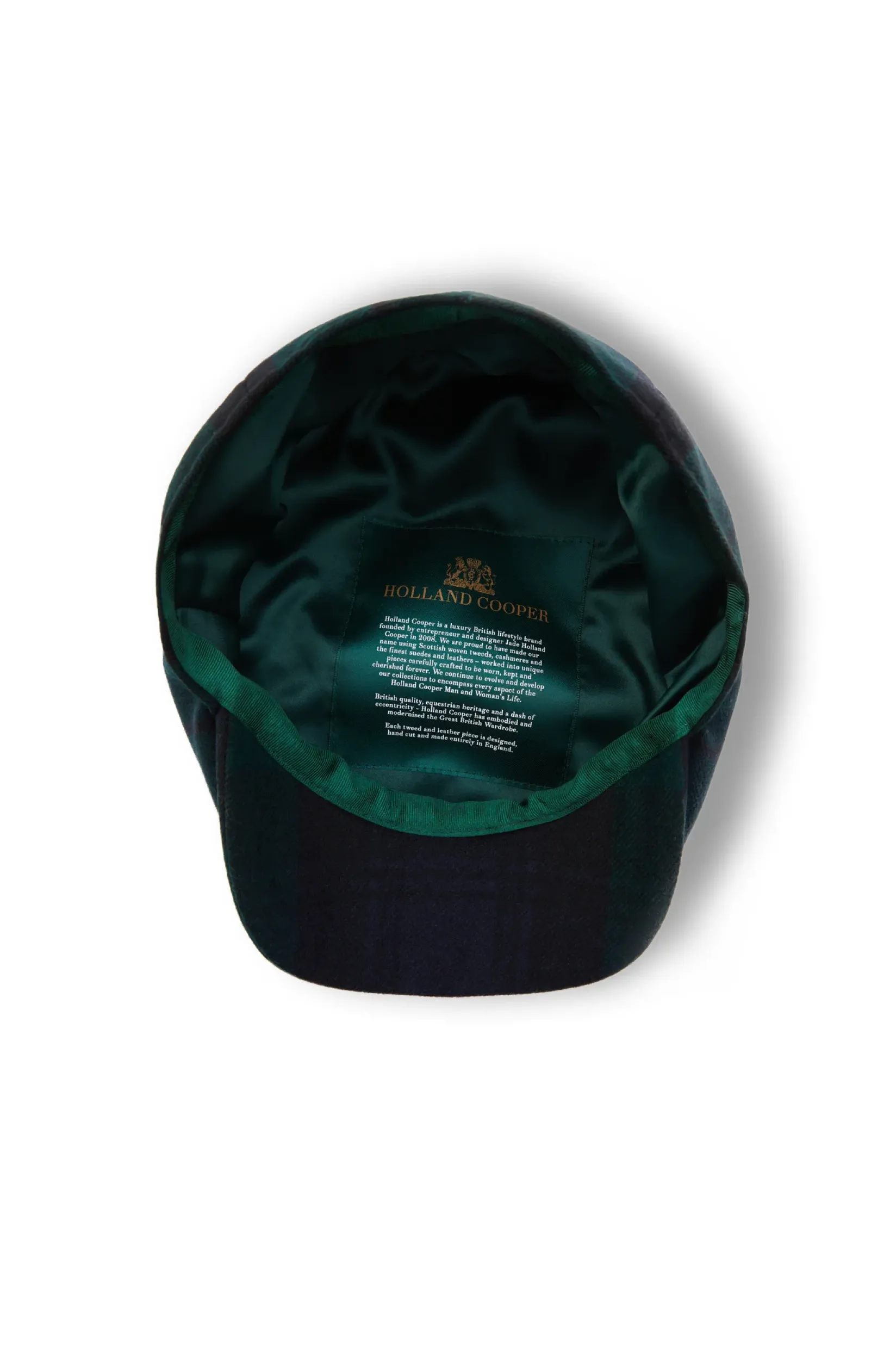 Holland Cooper Baker Boys|Baker Boys-Baker Boy Cap Blackwatch