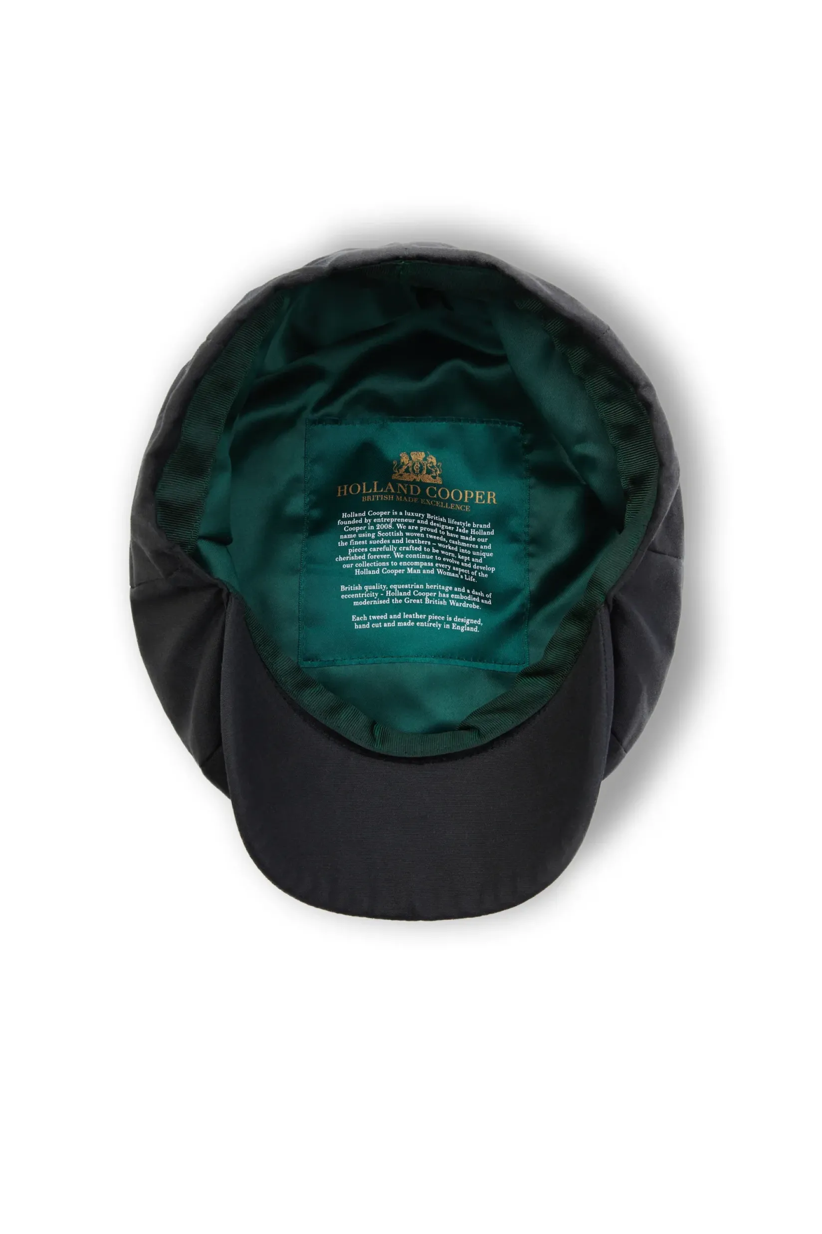 Holland Cooper Baker Boys|Baker Boys-Baker Boy Cap Black Wax