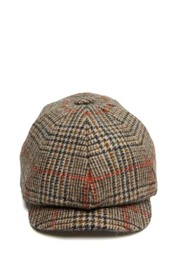 Holland Cooper Baker Boys|Baker Boys-Baker Boy Cap Orange Windsor