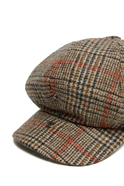 Holland Cooper Baker Boys|Baker Boys-Baker Boy Cap Orange Windsor