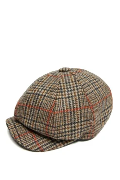 Holland Cooper Baker Boys|Baker Boys-Baker Boy Cap Orange Windsor