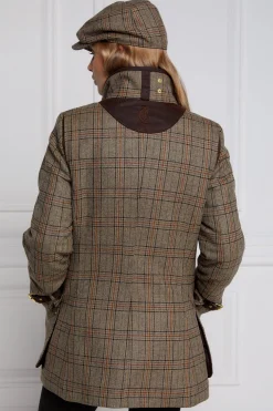 Holland Cooper Coats-Balmoral Field Coat Bourbon Tweed