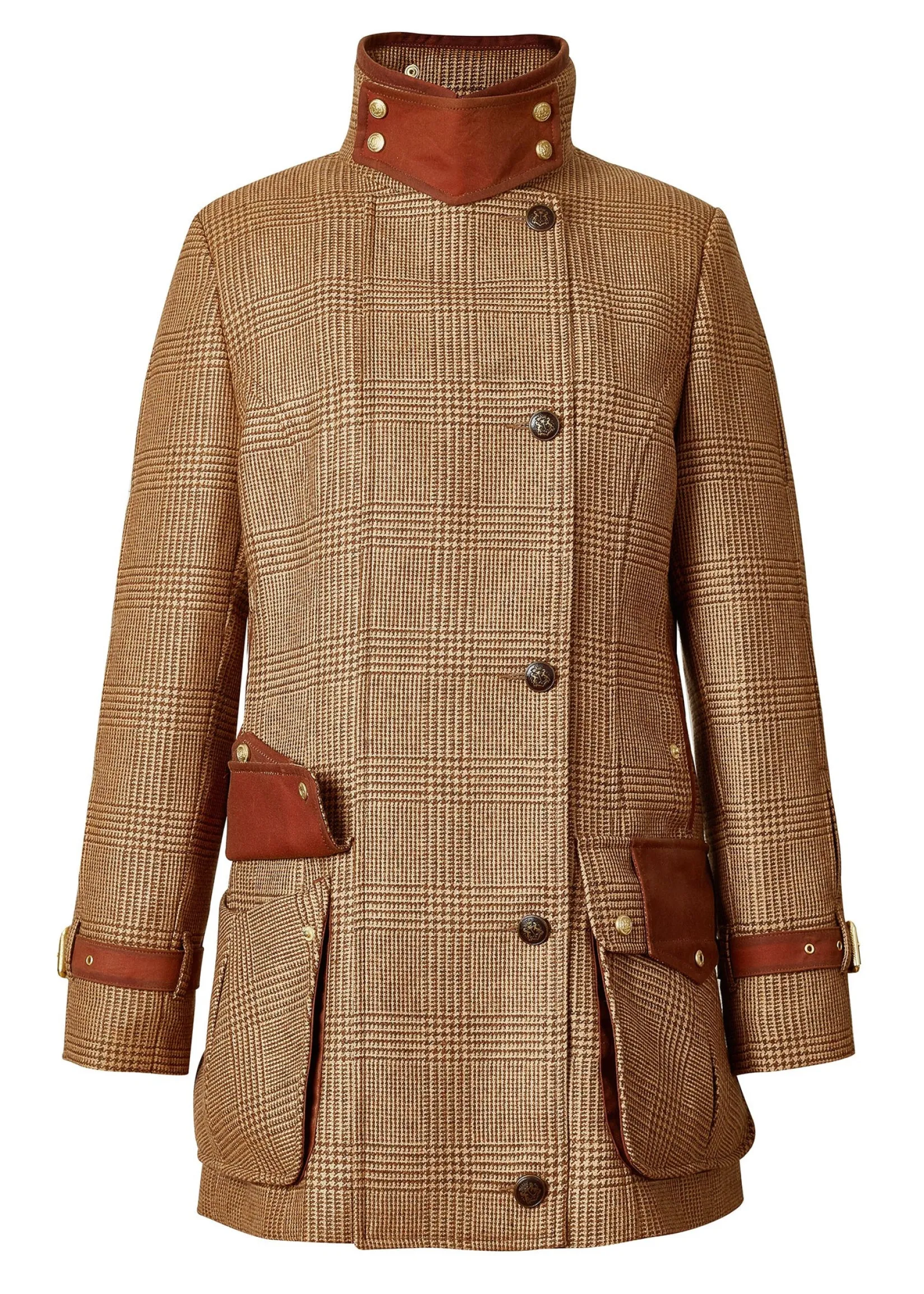 Holland Cooper Coats-Balmoral Field Coat Tawny