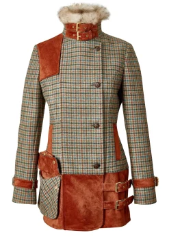 Holland Cooper Jackets|Country Collection-Balmoral Field Jacket Bredon Tweed