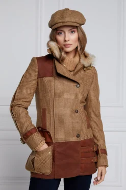 Holland Cooper Jackets-Balmoral Field Jacket Tawny
