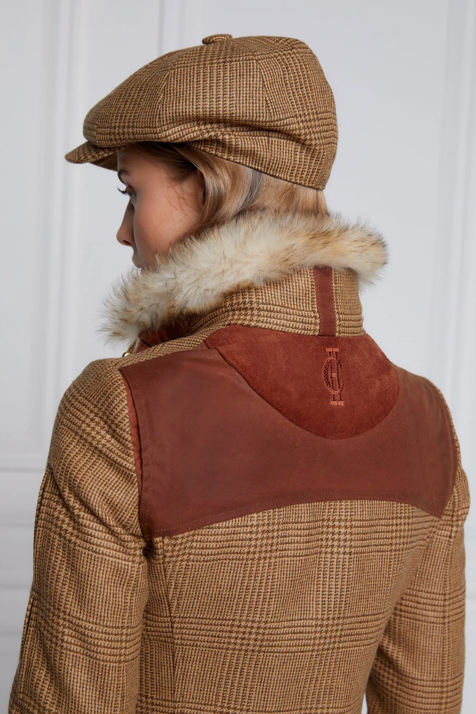 Holland Cooper Jackets-Balmoral Field Jacket Tawny