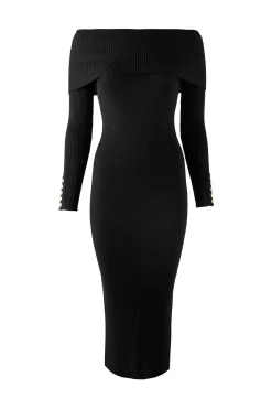 Holland Cooper Gifts For Her|Dresses-Bardot Midi Dress