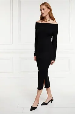 Holland Cooper Gifts For Her|Dresses-Bardot Midi Dress
