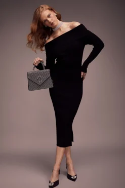 Holland Cooper Gifts For Her|Dresses-Bardot Midi Dress