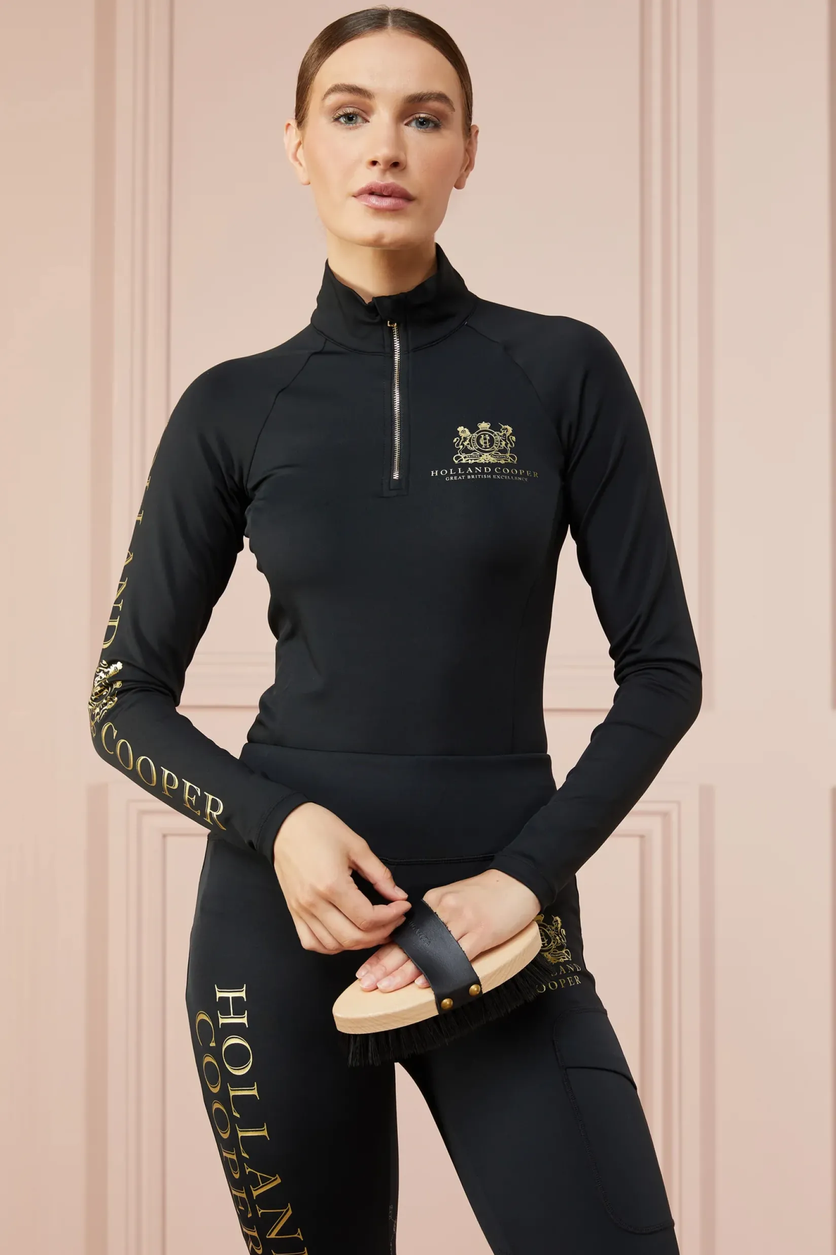Holland Cooper Base Layers|Shop By Product-Base Layer Black