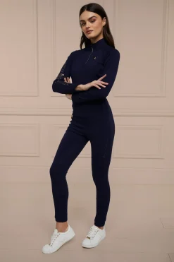 Holland Cooper Leggings|Shop By Product-Beauford Legging Ink Navy