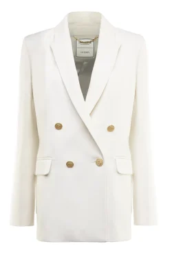 Holland Cooper Blazers|Jackets-Belgravia Blazer Ivory
