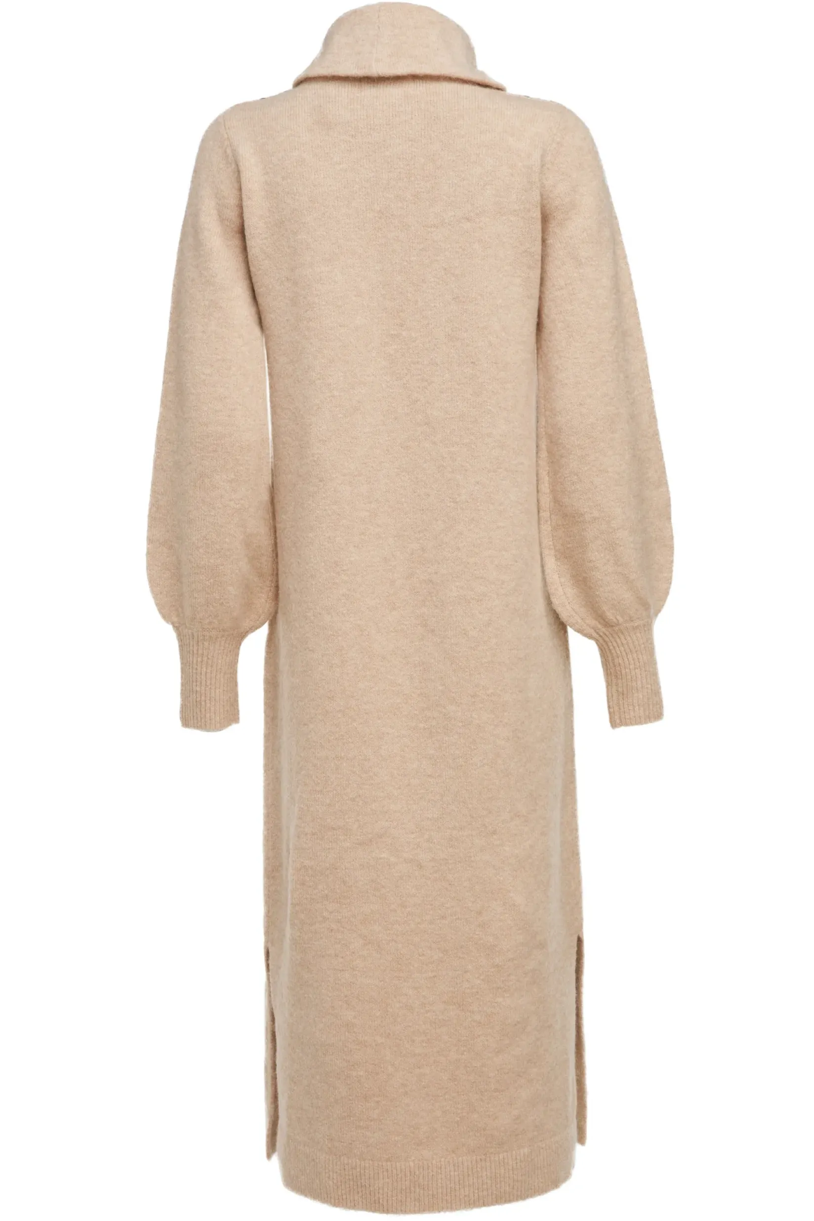 Holland Cooper Gifts For Her|Dresses-Berkeley Roll Neck Dress Camel