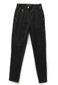 Holland Cooper Trousers|Workwear Wardrobe-Bexley Tailored Trouser Houndstooth Jacquard