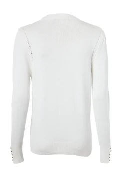 Holland Cooper Knitwear|Wardrobe Staples-Bibury Crew Neck Knit Natural