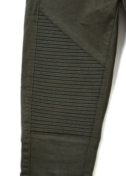 Holland Cooper Jeans-Biker Jean Hunter Green