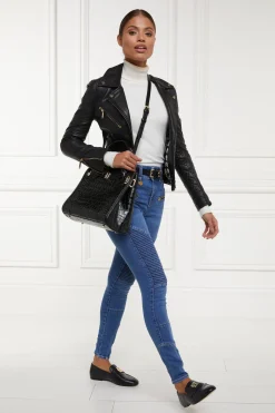 Holland Cooper Jeans|Wardrobe Staples-Biker Jean Denim