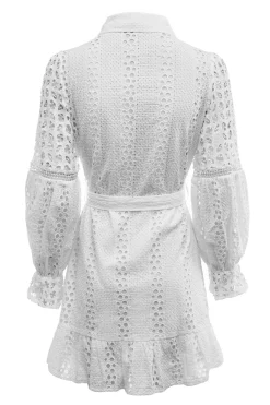 Holland Cooper Dresses-Broderie Lace Dress