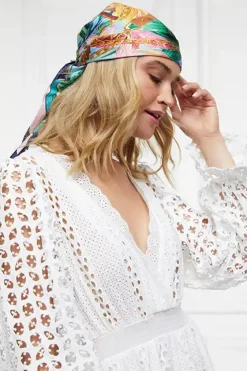 Holland Cooper Dresses|Shop By Product-Broderie Lace V-Neck Midi Dress