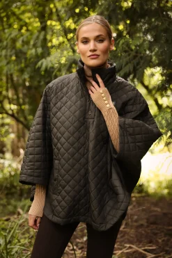Holland Cooper Capes|The Cosy Collection-Brooke Quilted Cape